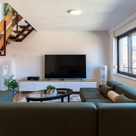 Lägenhet Pepper Penthouse - Luxurious Duplex Apartment, 50m From The Bacvice Sand Beach *
